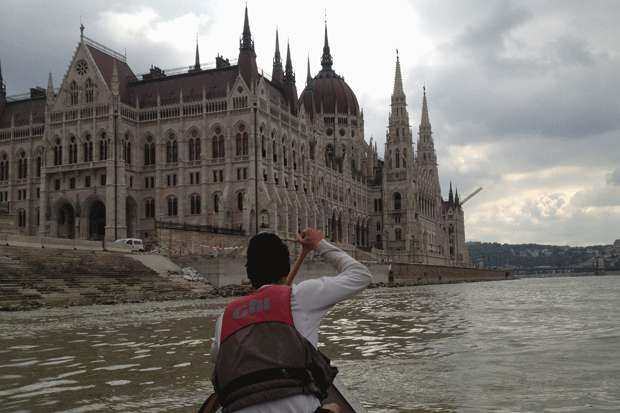 Вниз по Дунаю в Будапеште